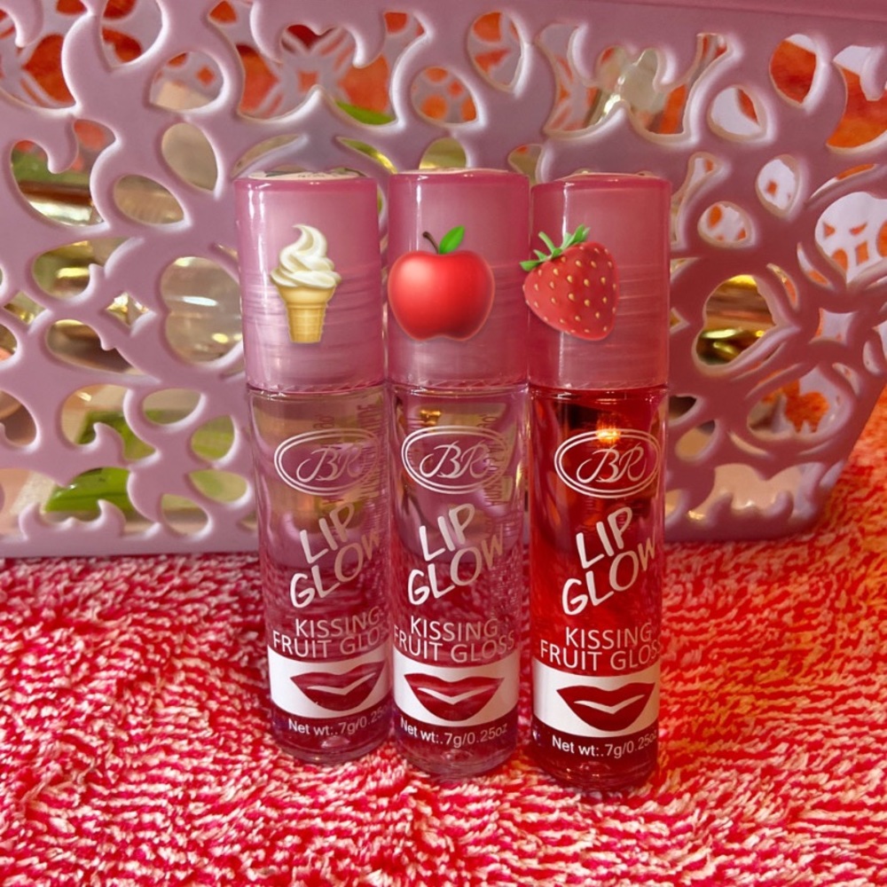 (3) Fruity Roll on lip glosses